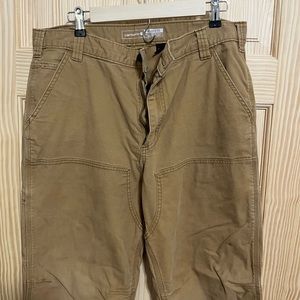 Carhartt Rugged Flex Relaxed Fit Canvas Double front utility work pant 36x36